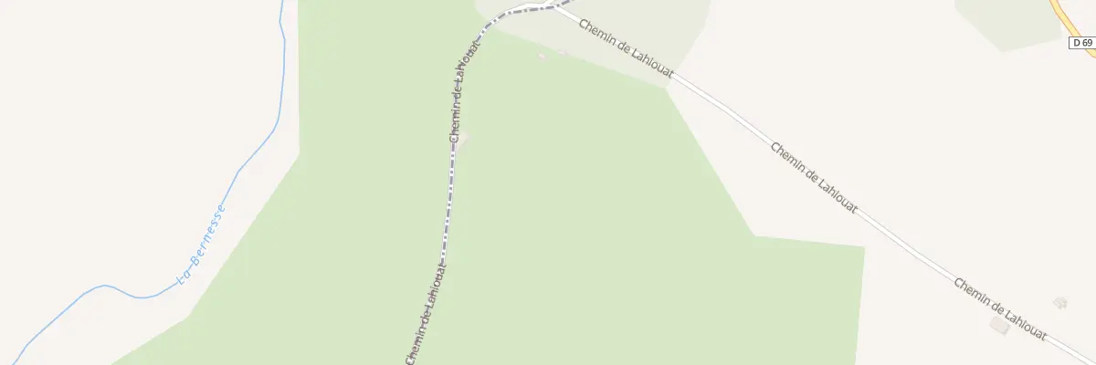 Plan du 20 Lacoume à Sarrecave