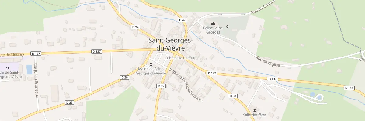 Plan du 8 Rue des Deportes à Saint-Georges-du-Vièvre
