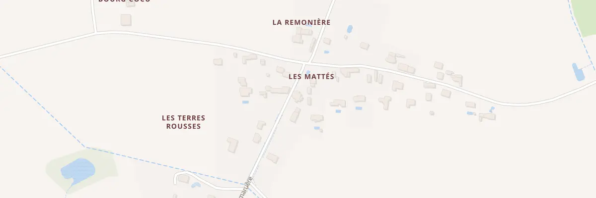 Plan du 38 Les Mattes à Artannes-sur-Indre
