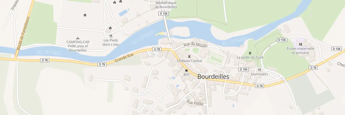 Plan du 146 Le Bourg à Bourdeilles
