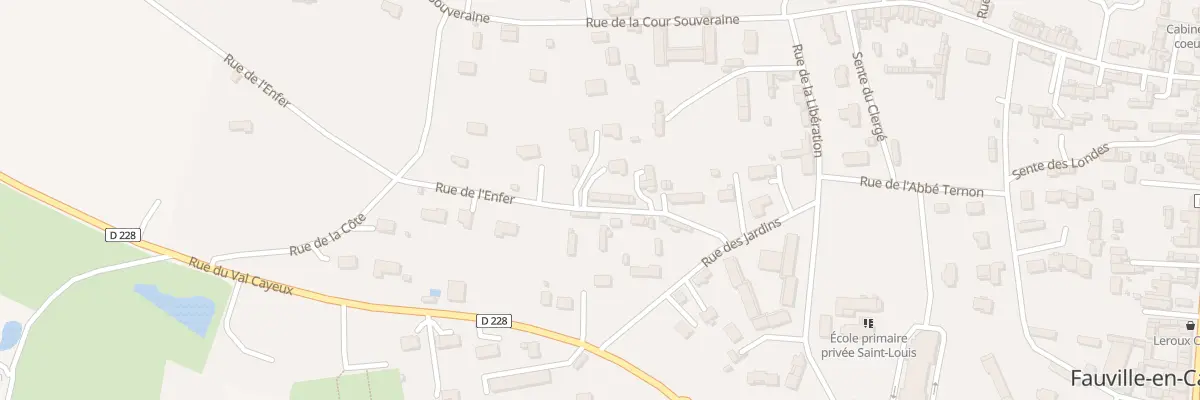 Plan du 100 Rue de l’Enfer à Terres-de-Caux