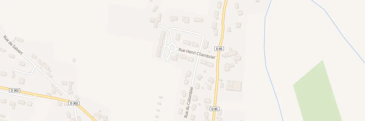 Plan du 7 Rue Henri Chambrier à Dollon
