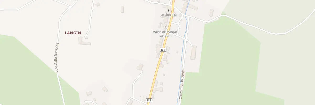 Plan du 475 Av des Résistants à Manzac-sur-Vern