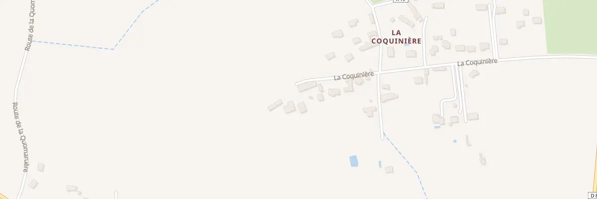 Plan du 40 La Coquiniere à Artannes-sur-Indre