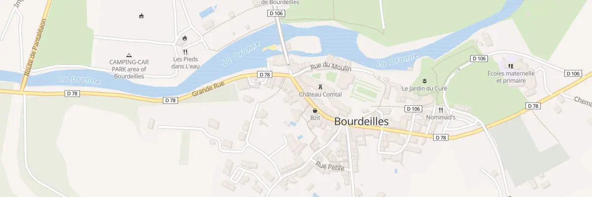 Plan du 143 Le Bourg à Bourdeilles