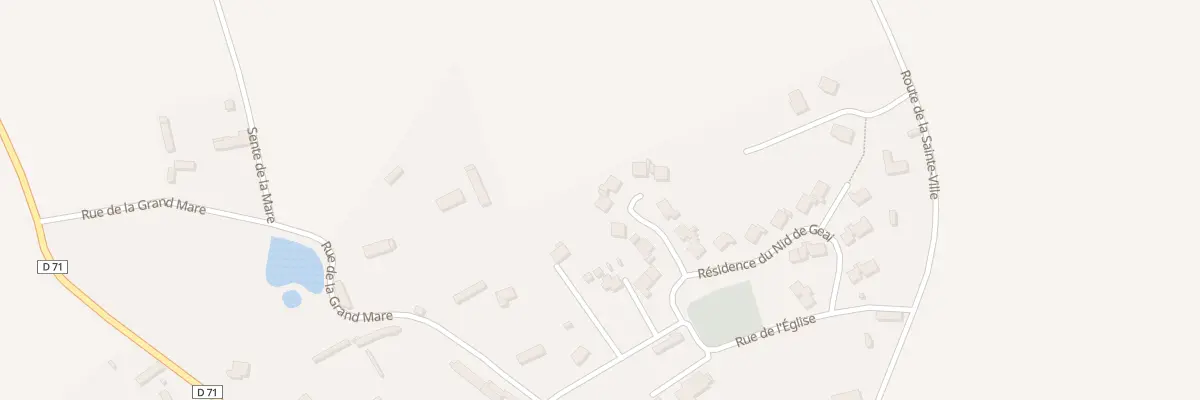 Plan du 5 Residence du Nid de Geai à Butot-Vénesville