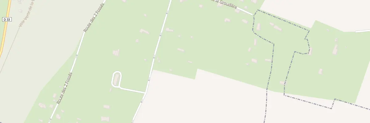 Plan du 34 Rte des Deux Fosses à Treis-Sants-en-Ouche
