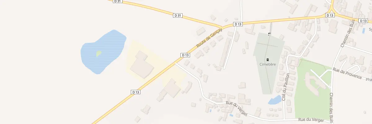 Plan du 9 Rte de Gençay à Verrières