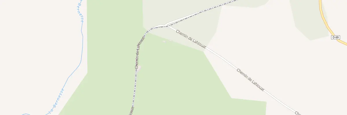 Plan du 20A Lacoume à Sarrecave
