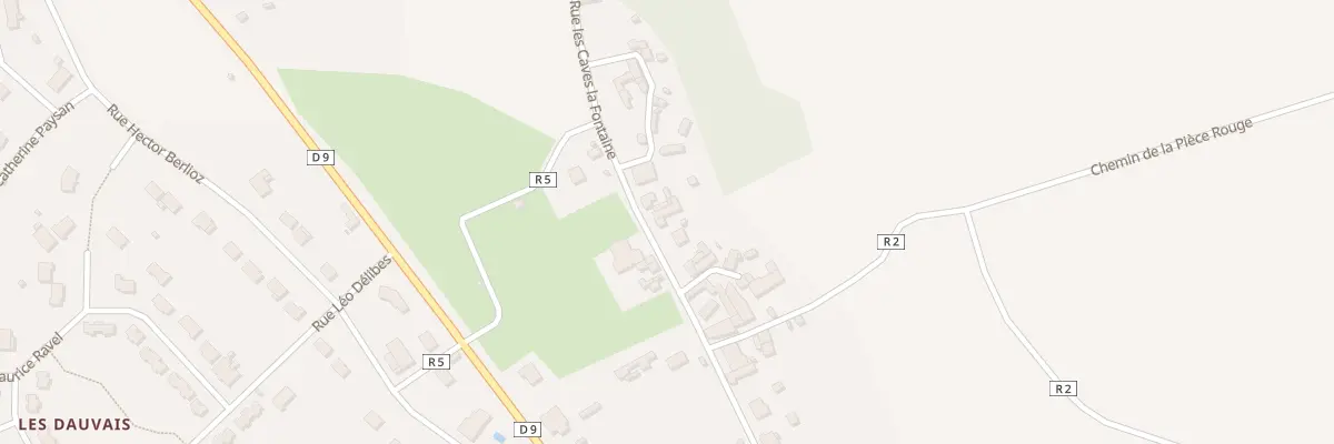 Plan du 38 Rue les Caves La Fontaine à La Chartre-sur-le-Loir