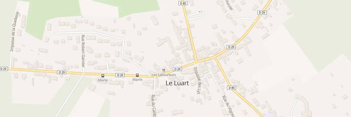 Plan du 10 Pl de L Eglise au Luart