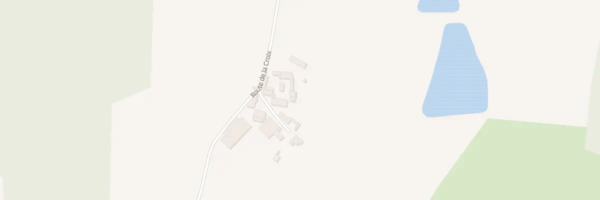 Plan du 894 Rte de la Croix à Teyjat
