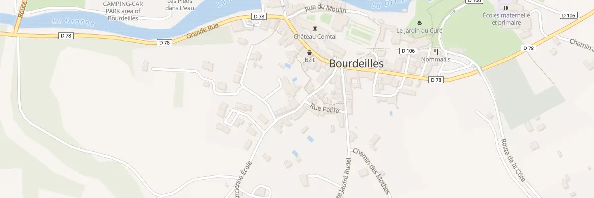 Plan du 130 Le Bourg à Bourdeilles