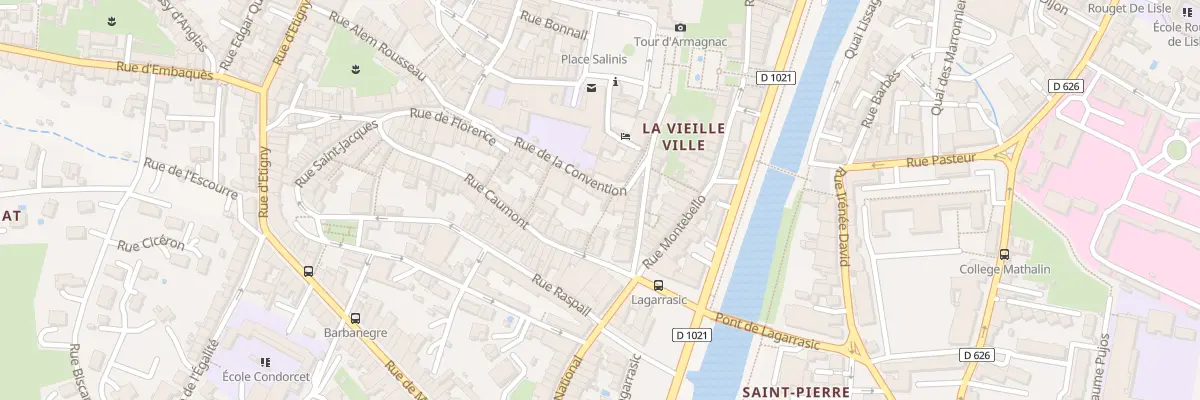 Plan du 18 Rue de la Convention à Auch