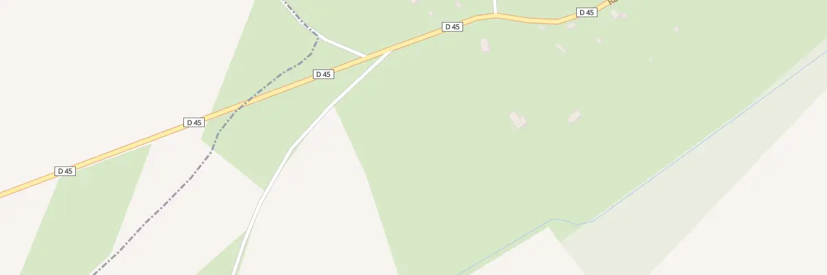 Plan du 1843 Rte du Bois Branger à La Haye-Saint-Sylvestre
