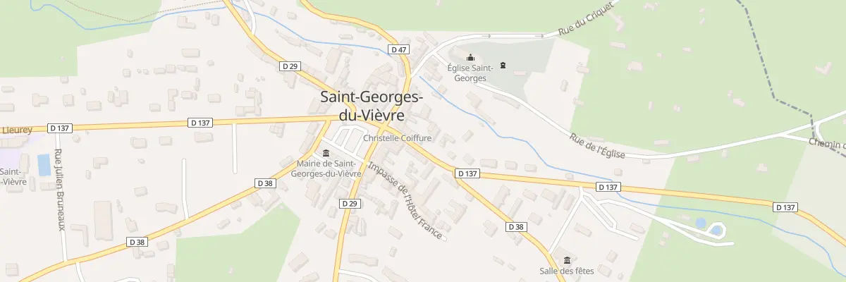 Plan du 19 Rue des Deportes à Saint-Georges-du-Vièvre