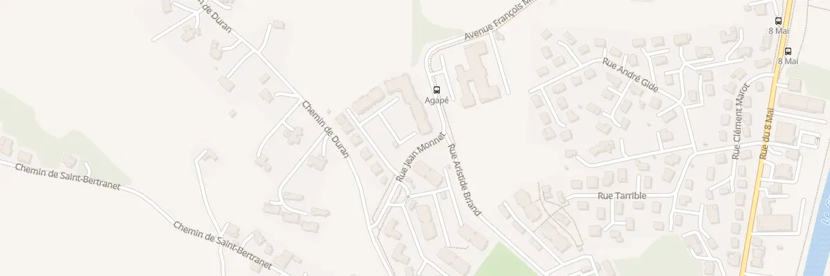 Plan du 2 Rue Jean Monnet à Loubersan