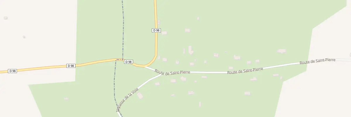 Plan du 1249 Rue de Saint Etienne l’Allier à Saint-Pierre-des-Ifs