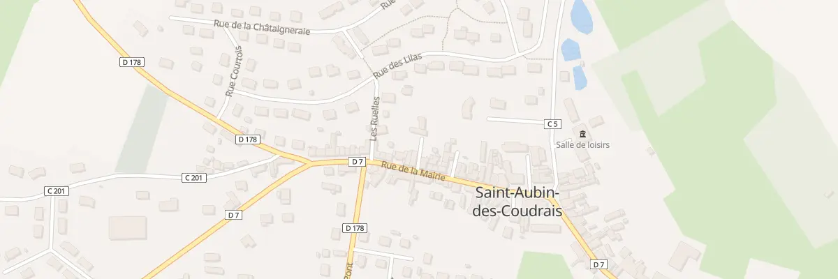 Plan du 26 Rue de la Mairie à Saint-Aubin-des-Coudrais