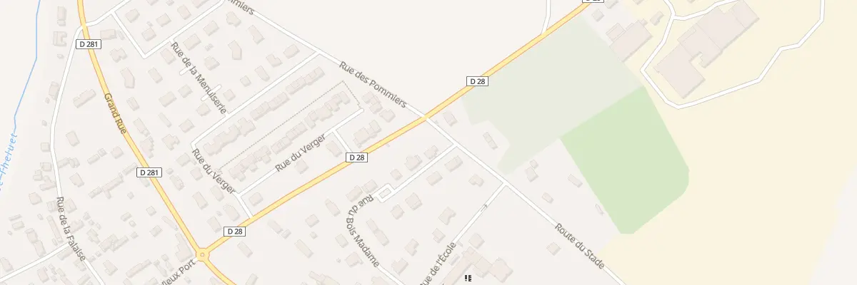 Plan du 233 Rue du Bois Madame à Petiville