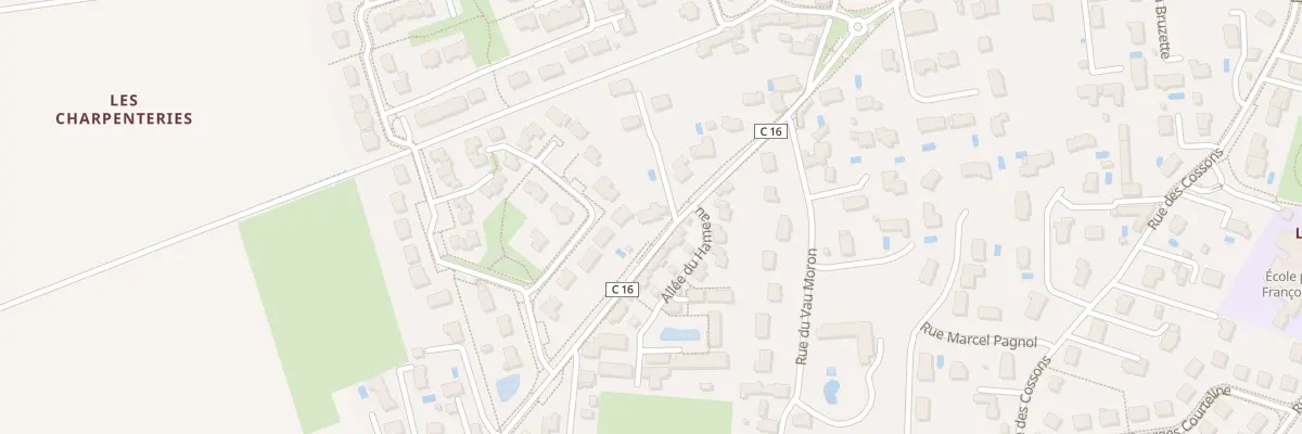 Plan du 56 Rue de la Bruzette à Fondettes