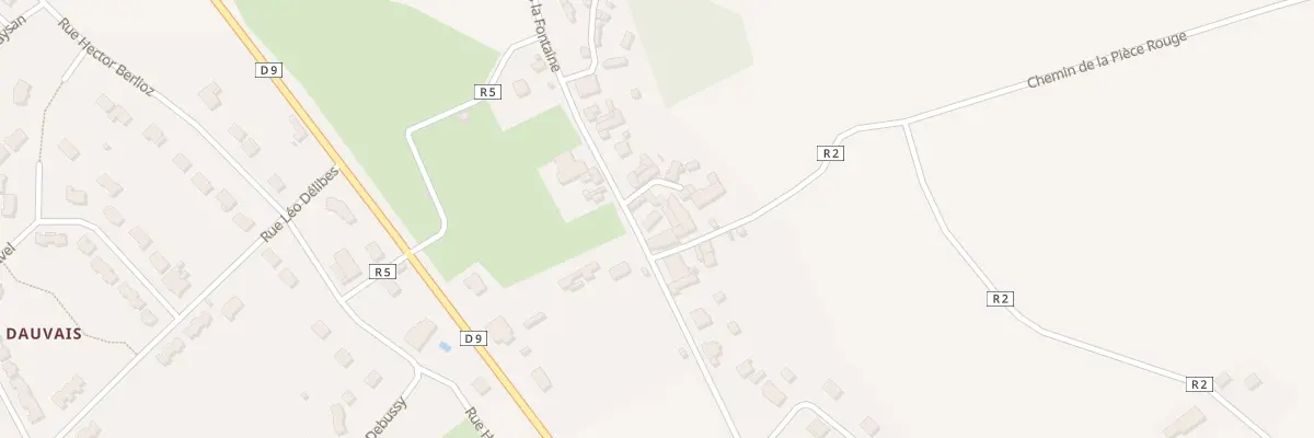 Plan du 52 Rue les Caves La Fontaine à La Chartre-sur-le-Loir