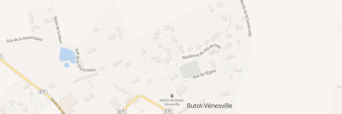 Plan du 2 Residence du Nid de Geai à Butot-Vénesville