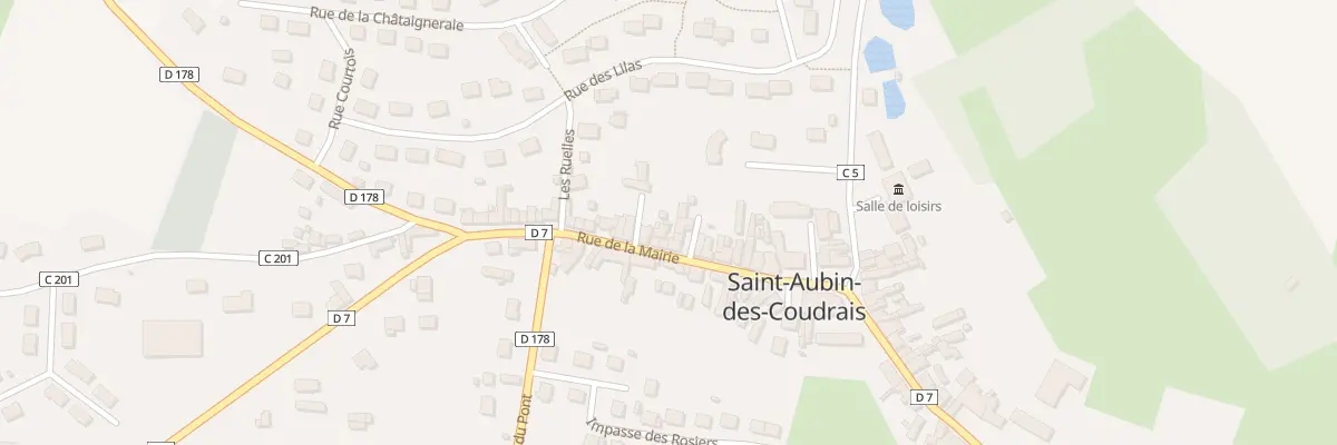 Plan du 18 Rue de la Mairie à Saint-Aubin-des-Coudrais