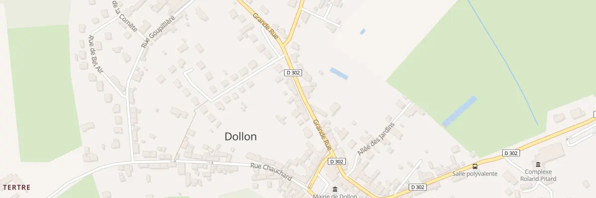 Plan du 23 Grande Rue à Dollon