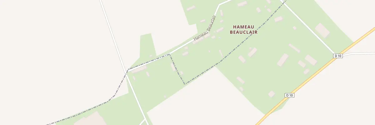 Plan du 2 Hameau de Beauclair à Bertreville
