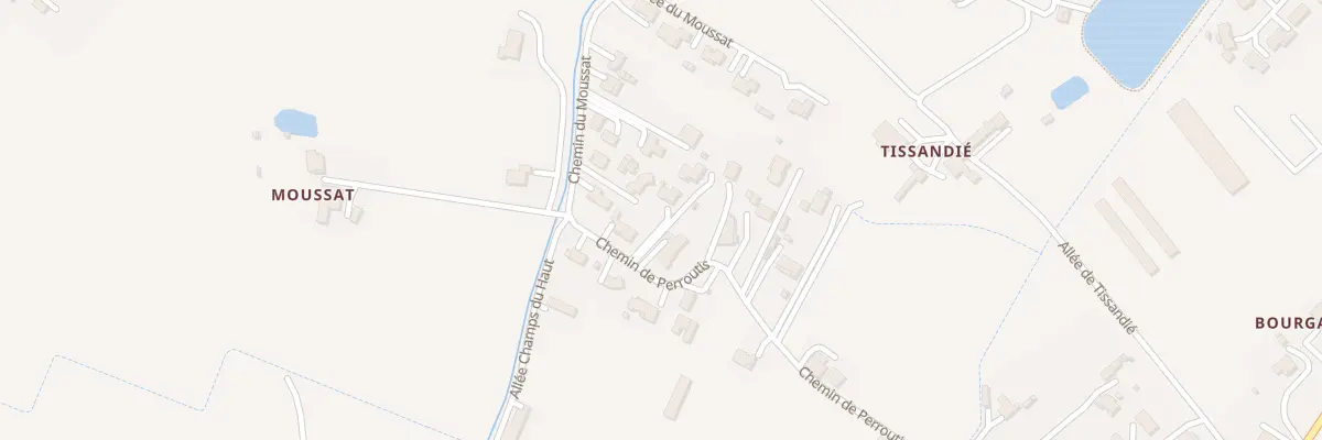 Plan du 34 Che de Perroutis à Estillac
