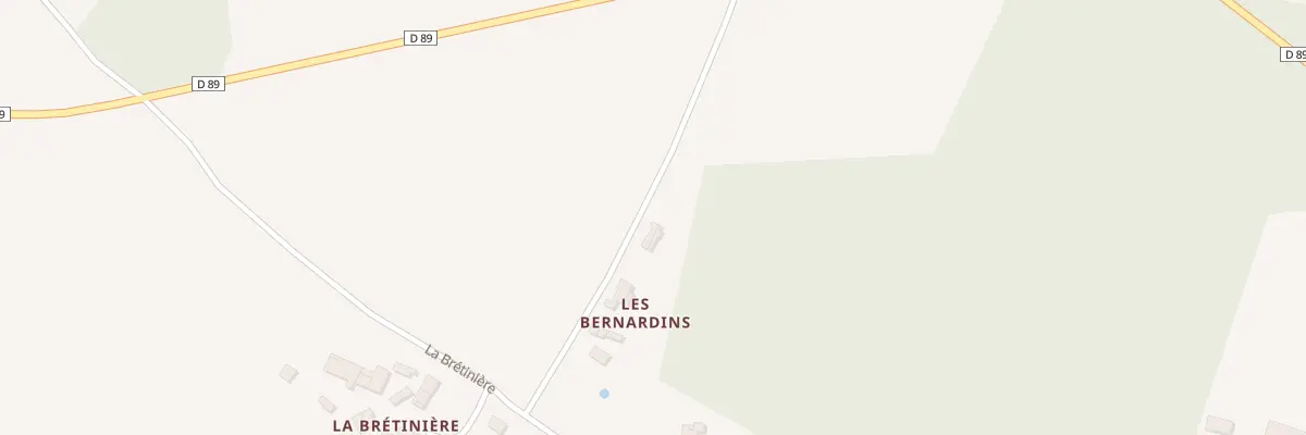 Plan du 1 La Jacquetière à Tercé