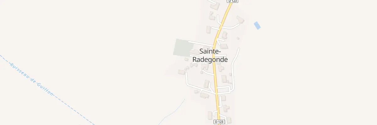 Plan du 5073 Au Village à Sainte-Radegonde