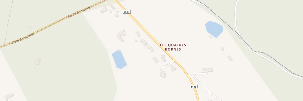 Plan du 2001 Rte des 4 Bornes à Manzac-sur-Vern