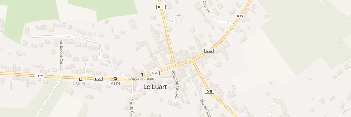 Plan du 2 Rue des Bains au Luart