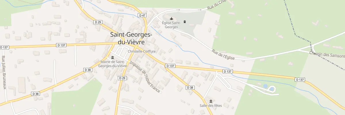 Plan du 1 Rte de Brionne à Saint-Georges-du-Vièvre