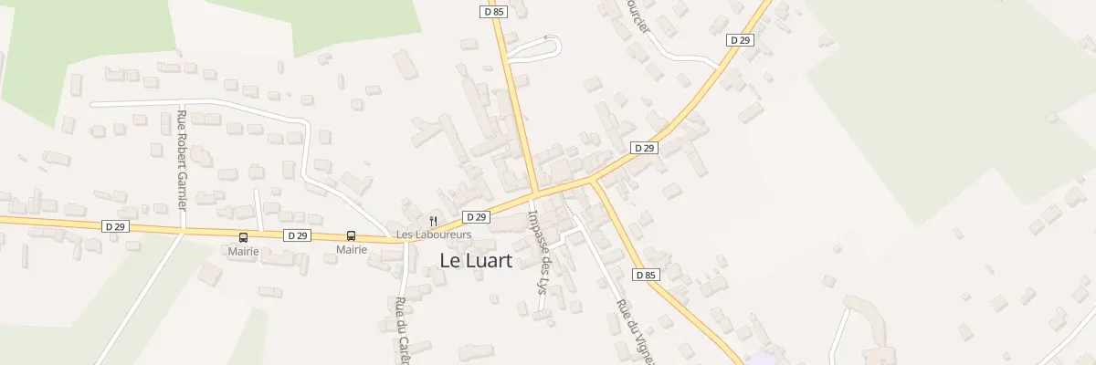 Plan du 4 Rue des Bains à Beillé