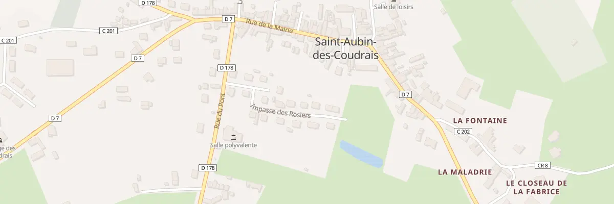 Plan du 13 Imp des Rosiers à Saint-Aubin-des-Coudrais