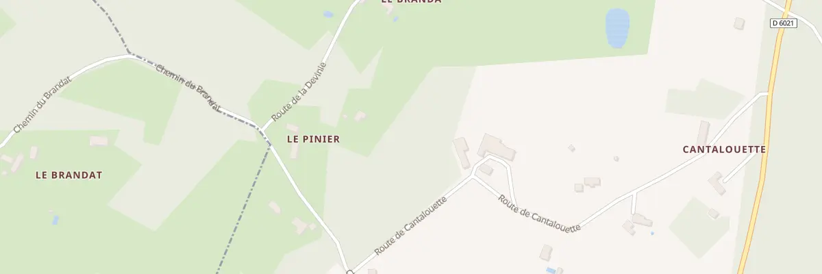Plan du 20A La Devinie Est à Douville