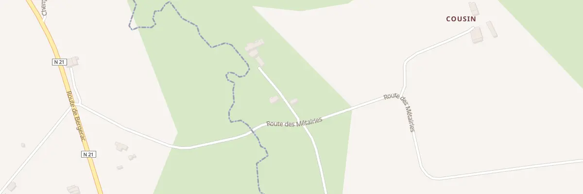 Plan du 1838 Rte des Metairies à Castillonnès