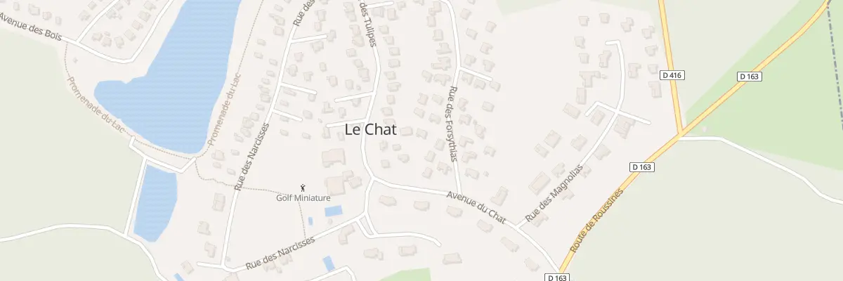 Plan du 220 Le Chat à Écuras