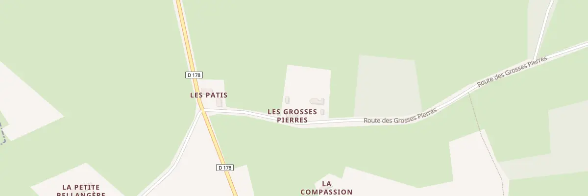 Plan du 5063 Les Grosses Pierres à La Bosse