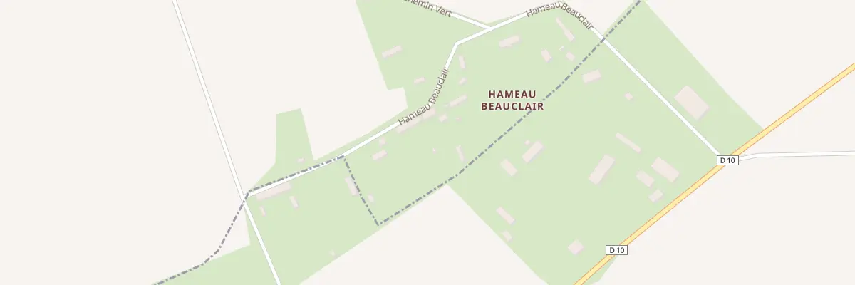 Plan du 6 Hameau de Beauclair à Bertreville