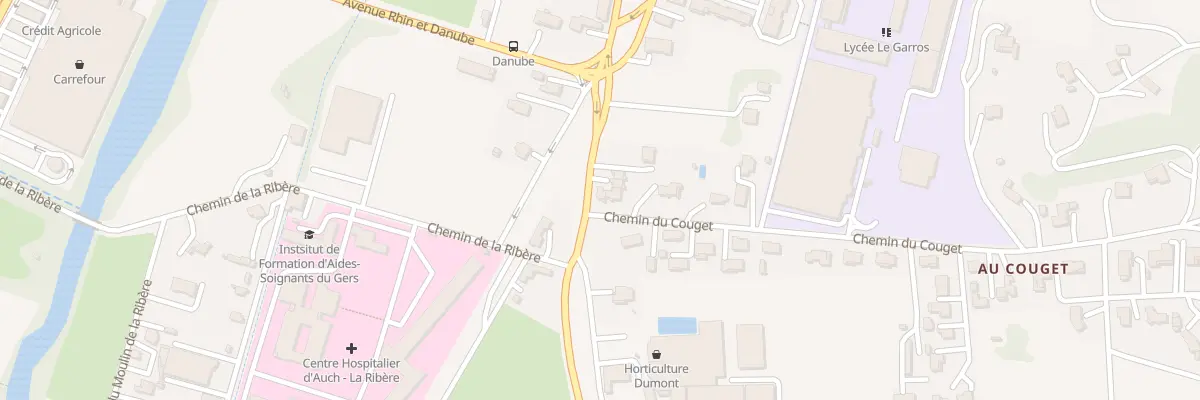 Plan du 24 Rue Darwin à Auch