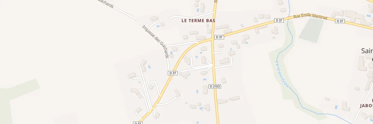 Plan du 68 Rte des Justices à Saint-Germain-et-Mons
