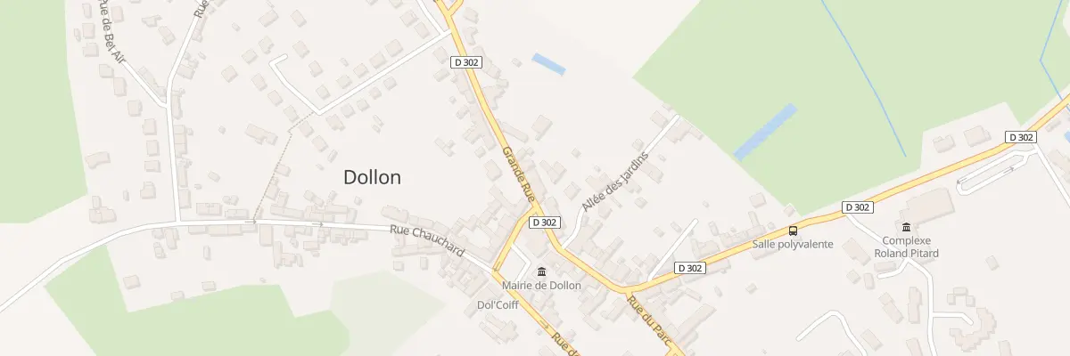 Plan du 22 Grande Rue à Dollon
