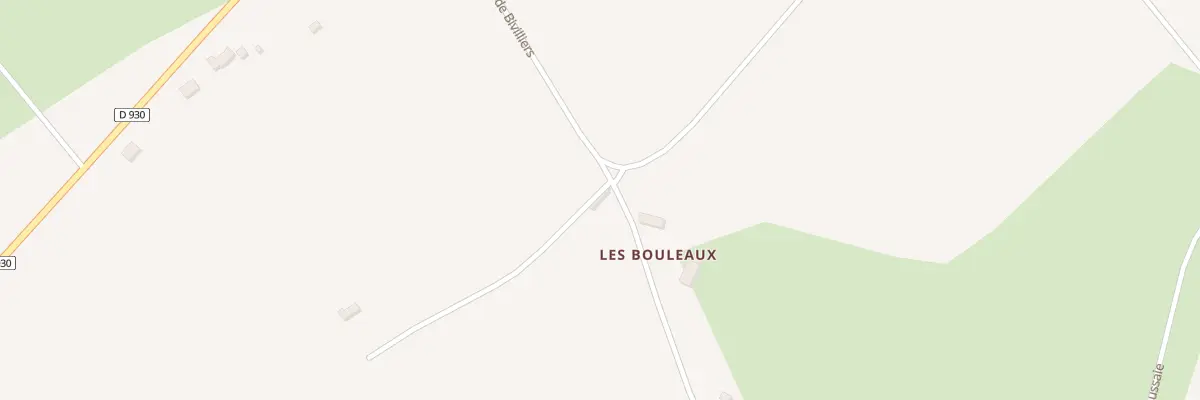 Plan du 2 La Houillère à Tourouvre au Perche
