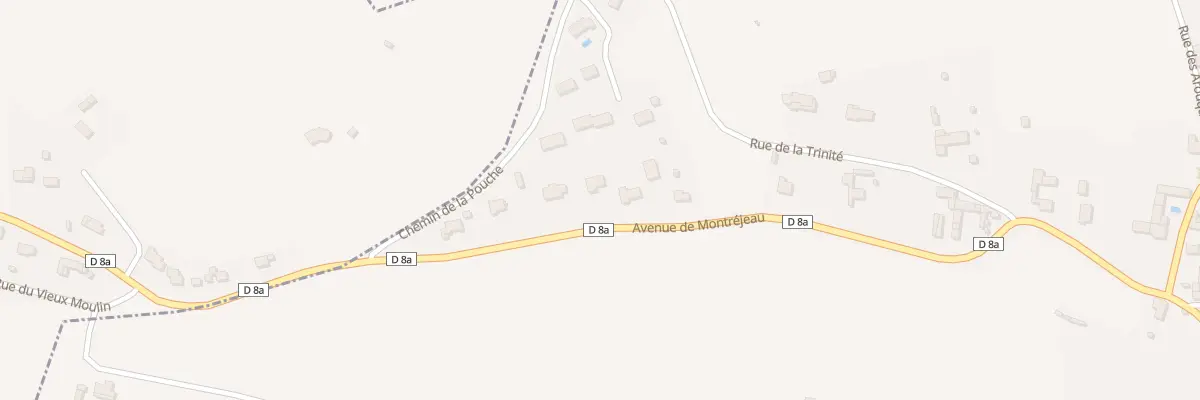 Plan du 3B Av de Montréjeau à Ausson
