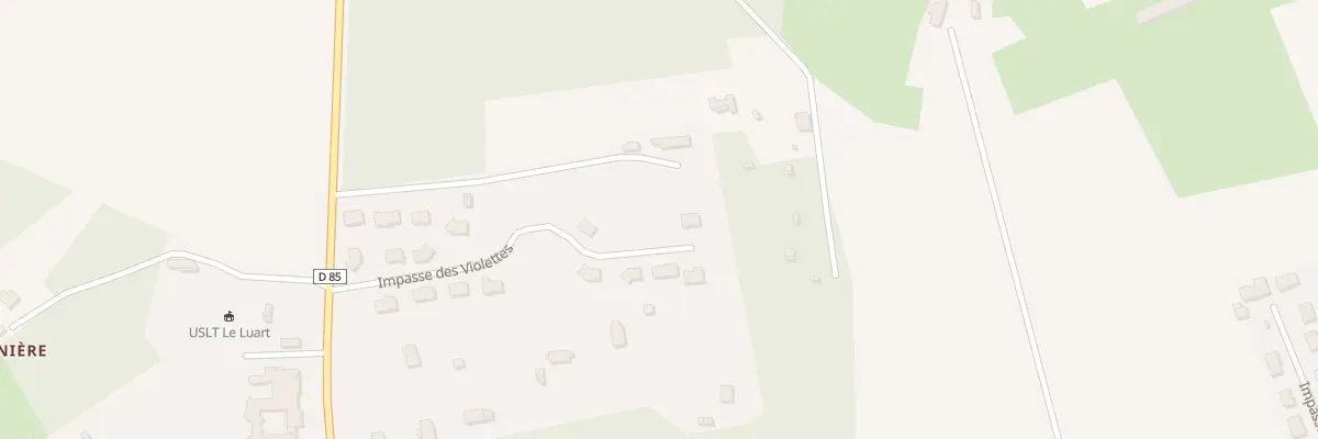 Plan du 22 Imp des Violettes au Luart