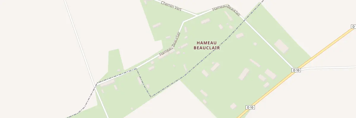 Plan du 8 Hameau de Beauclair à Bertreville
